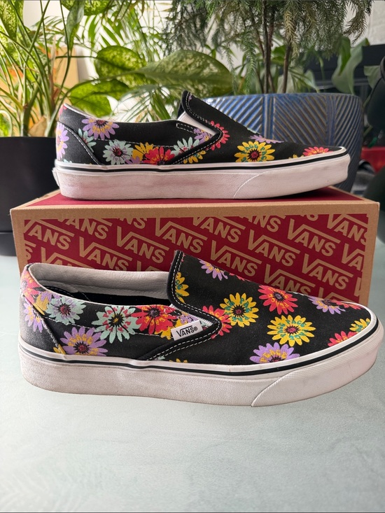 Vans Shoes - Vans Peace Floral Slip-On Sneakers